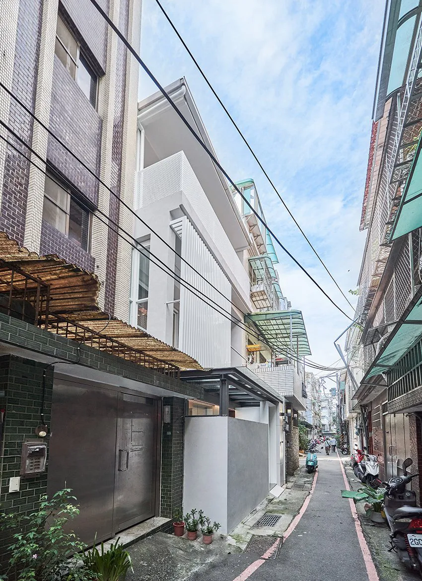 巷弄內的一抹清新